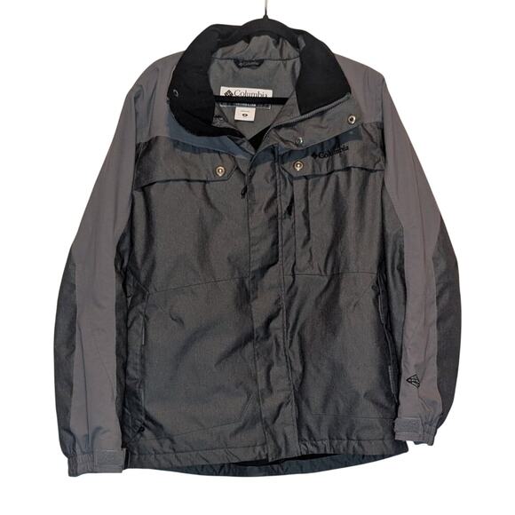 Columbia Men's Tunnel Falls II Interchange Jacket City Gray Shark Size Medium - Picture 1 of 10